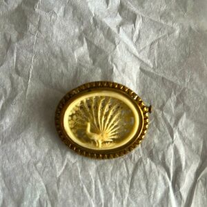 Vintage Peacock Brooch